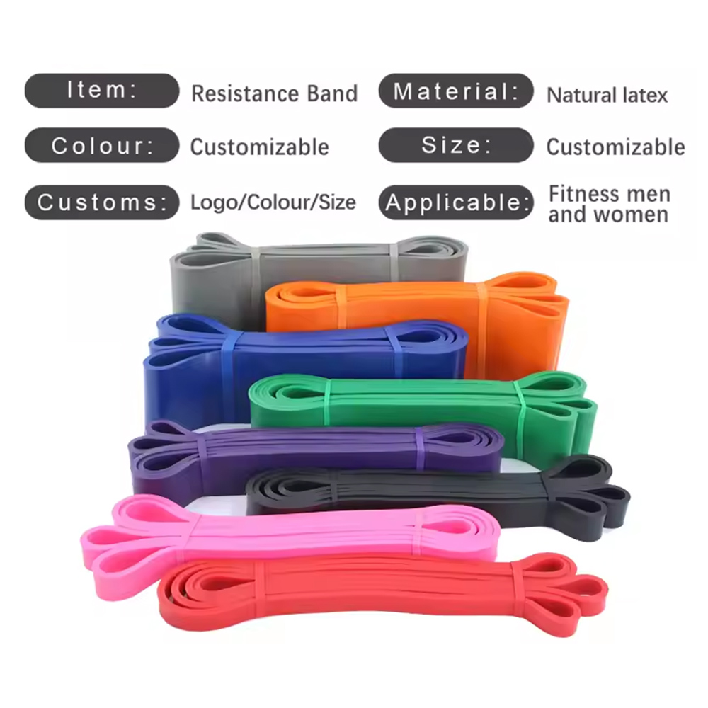 Rubber resistance bands